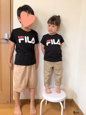 ぷっぷりんさん（キッズ・100cm）の夏コーディネート