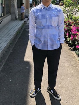 COMME des GARCONS SHIRT(コムデギャルソンシャツ)のスリッポンを