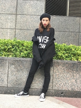 kuro74さんの（CONVERSE TOKYO | コンバーストウキョウ）を使ったコーディネート