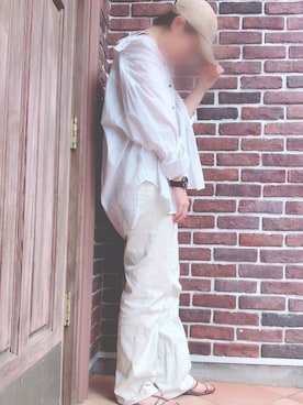 「色素薄い系」｜Natsumiさん（レディース・163cm）の夏コーディネート