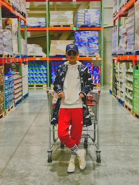 「DOPE（ドープ）のアイテム（帽子）」を使った、ttt93さん（メンズ・173cm）の秋コーディネート