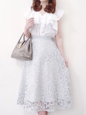 「FEERICHELU（フェリーシェル）のアイテム」を使った、❁︎ yuiko ❁︎さん（レディース・160cm）の夏コーディネート