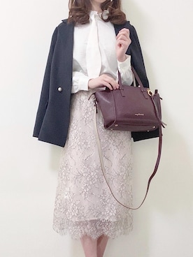 「FEERICHELU（フェリーシェル）のアイテム」を使った、❁︎ yuiko ❁︎さん（レディース・160cm）の秋コーディネート