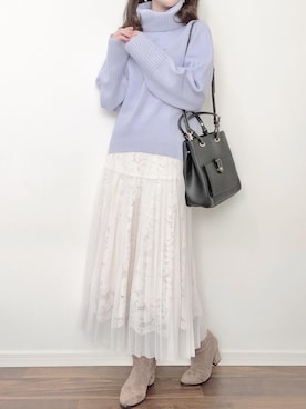 ❁︎ yuiko ❁︎さん(レディース・160cm)の秋コーディネート