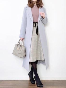 Mystrada（マイストラーダ）の「バックベルテッドコート（ステンカラー