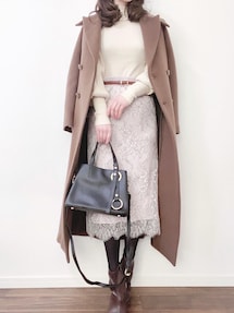 FRAY I.D（フレイアイディー）の「変形カラーロングコート