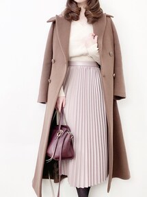 FRAY I.D（フレイアイディー）の「変形カラーロングコート（チェスター