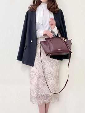 「FEERICHELU（フェリーシェル）のアイテム」を使った、❁︎ yuiko ❁︎さん（レディース・160cm）の春コーディネート