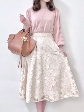 「FEERICHELU（フェリーシェル）のアイテム」を使った、❁︎ yuiko ❁︎さん（レディース・160cm）の春コーディネート