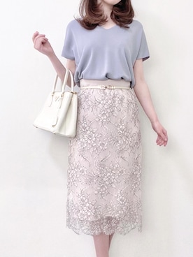 「FEERICHELU（フェリーシェル）のアイテム」を使った、❁︎ yuiko ❁︎さん（レディース・160cm）の春コーディネート