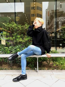 「Danke schon」｜「アイテム（その他トップス）」を使った、クロカワ　リオさん（メンズ・170cm）の秋コーディネート