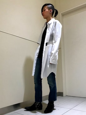 「ROCKET x LUNCH（ロケットアンドランチ）のアイテム」を使った、クロカワ　リオさん（メンズ・170cm）の春コーディネート