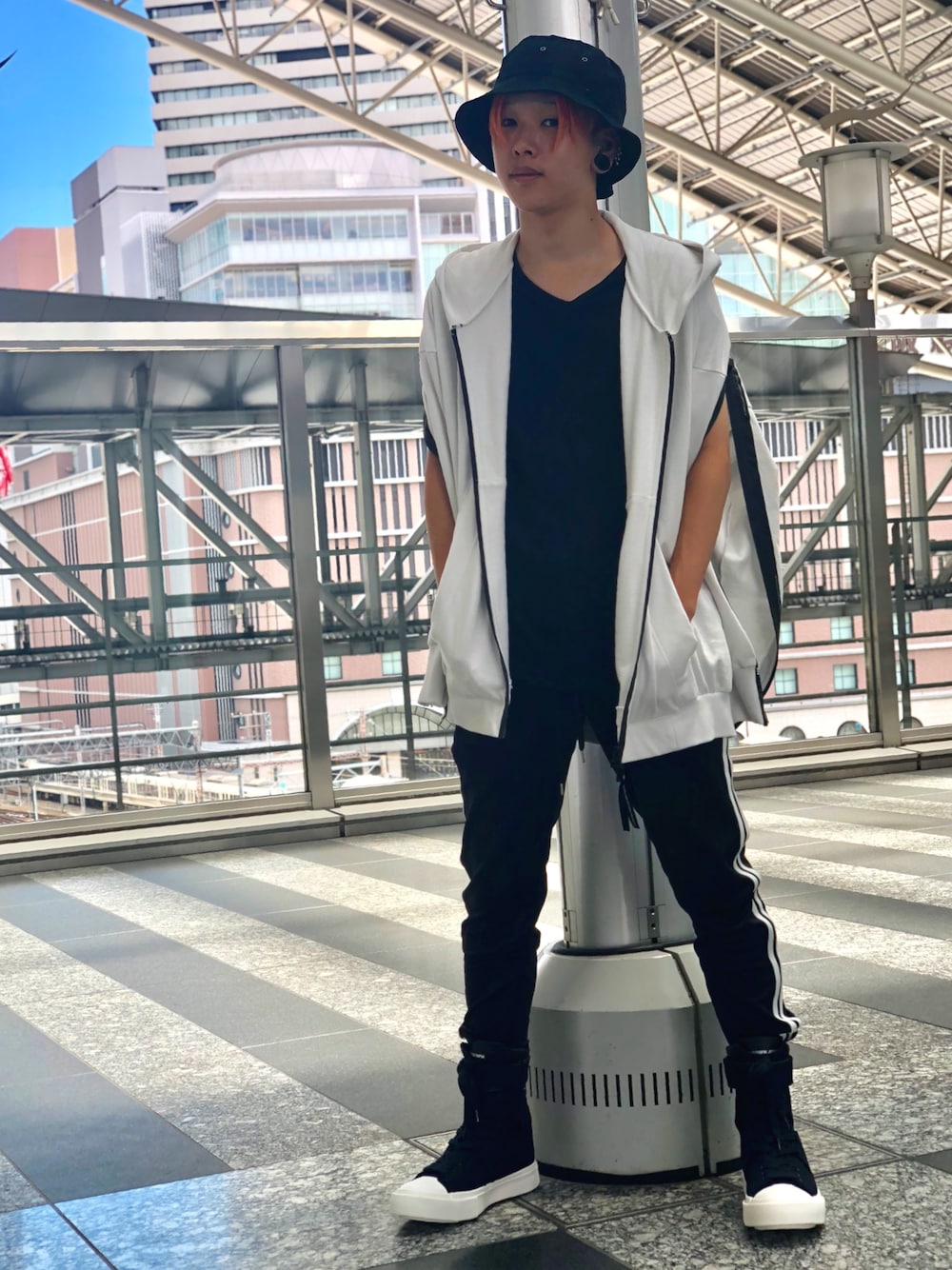 NILoS（ニルズ）の「NILOS/ニルズ/COTTON DRY SWEAT Slashing Hoodie