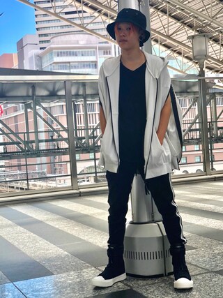 NILoS（ニルズ）の「NILOS/ニルズ/COTTON DRY SWEAT Slashing Hoodie