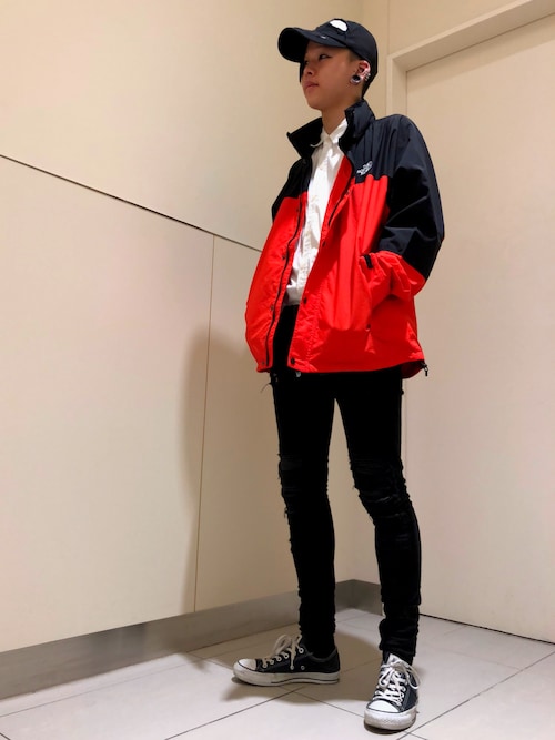 クロカワ リオ Lhp Lucua大阪 The North Faceのマウンテンパーカーを使ったコーディネート Wear