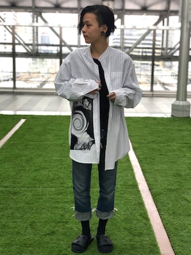 クロカワ リオさん(メンズ・170cm)の春コーディネート
