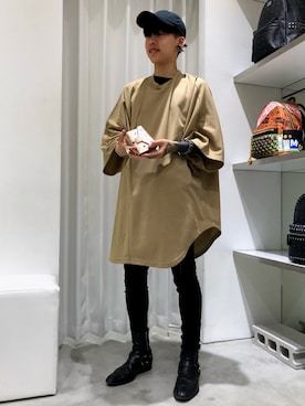 「MCM（エムシーエム）のアイテム（財布/小物）」を使った、クロカワ　リオさん（メンズ・170cm）の夏コーディネート