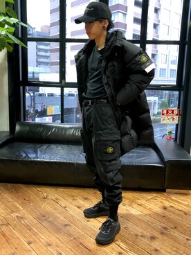 「KaneZ（ケインズ）のアイテム（キャップ）」を使った、クロカワ　リオさん（メンズ・170cm）の秋コーディネート