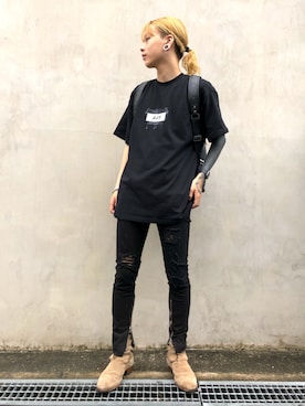 「L.H.P Private Brand（エルエイチピープライベートブランド）のアイテム」を使った、クロカワ　リオさん（メンズ・170cm）の夏コーディネート