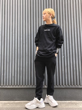 「L.H.P（エルエイチピー）のアイテム（シューズ）」を使った、クロカワ　リオさん（メンズ・170cm）の夏コーディネート