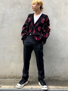 「CLUB PARK（クラブパーク）のアイテム」を使った、クロカワ　リオさん（メンズ・170cm）の秋コーディネート