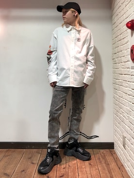 「CLUB PARK（クラブパーク）のアイテム」を使った、クロカワ　リオさん（メンズ・170cm）の冬コーディネート