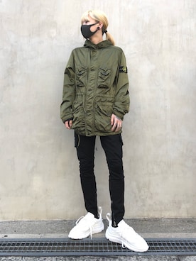 クロカワ　リオさんの（STONE ISLAND | ストーンアイランド）を使ったコーディネート