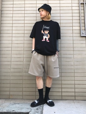 「L.H.P Private Brand（エルエイチピープライベートブランド）のアイテム」を使った、クロカワ　リオさん（メンズ・170cm）の春コーディネート
