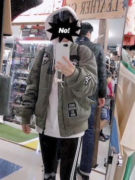 「B ONE SOUL（ビーワンソウル）のアイテム」を使った、徠翔..。〈らいと〉さん（レディース・153cm）の冬コーディネート