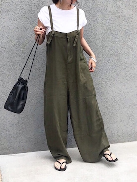 azlapinさん（レディース・157cm）の夏コーディネート