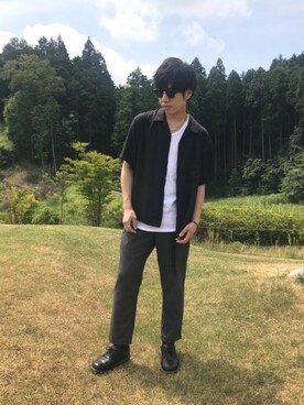 「ROXD（ロッド）のアイテム（アクセサリー）」を使った、ｉｓａｏｗさん（メンズ・174cm）の夏コーディネート