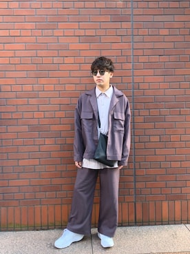 「ENTRA（エントラ）のアイテム」を使った、ｉｓａｏｗさん（メンズ・174cm）の春コーディネート