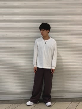 ｉｓａｏｗさん（メンズ・174cm）の春コーディネート