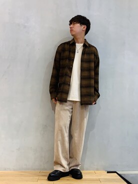 ｉｓａｏｗさん（メンズ・174cm）の秋コーディネート