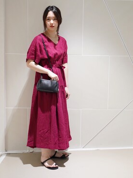 「FIKA（フィカ）のアイテム（ワンピース/ドレス）」を使った、FIKA.さん（レディース・158cm）の春コーディネート