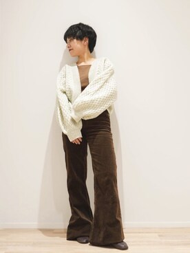 「FIKA（フィカ）のアイテム（トップス）」を使った、FIKA.さん（レディース・150cm）の秋コーディネート