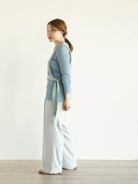 「FIKA（フィカ）のアイテム（トップス）」を使った、FIKA.さん（レディース・152cm）の春コーディネート