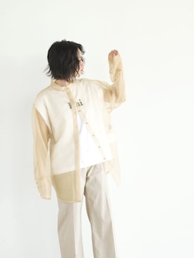 「FIKA（フィカ）のアイテム」を使った、FIKA.さん（レディース・158cm）の春コーディネート