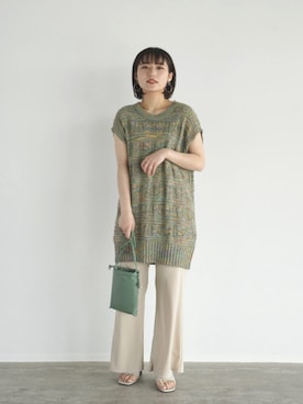 「FIKA（フィカ）のアイテム」を使った、FIKA.さん（レディース・153cm）の冬コーディネート