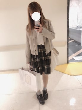 ♡𝒦さん(レディース・158cm)の春コーディネート