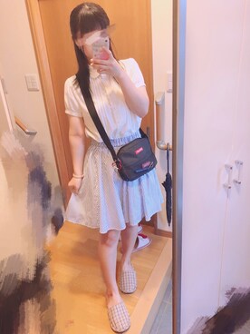 ♡𝒦さん（レディース・159cm）の夏コーディネート
