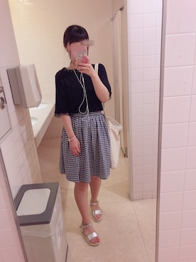 ♡𝒦さん（レディース・159cm）の夏コーディネート