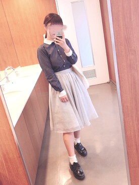 ♡𝒦さん（レディース・159cm）の秋コーディネート