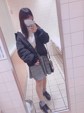 「passage mignon/flaneur（パサージュミニョンフラヌール）のアイテム（バッグ）」を使った、♡𝒦さん（レディース・159cm）の春コーディネート