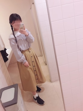 ♡𝒦さん(レディース・159cm)の春コーディネート