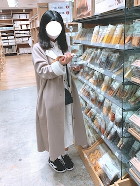 「COACH」｜「アイテム（シャツワンピース）」を使った、♡𝒦さん（レディース・159cm）の秋コーディネート