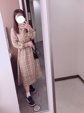 ♡𝒦さん（レディース・159cm）の冬コーディネート