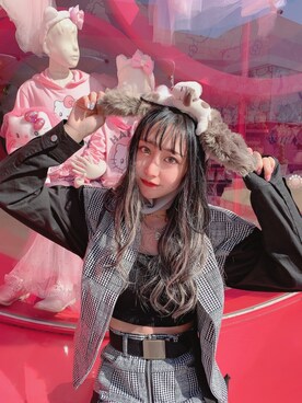 「JUEMI（ジュエミ）のアイテム（アクセサリー）」を使った、あんなさん（レディース・157cm）の秋コーディネート