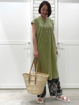 「TITE IN THE STORE（ティテ　インザ　ストア）のアイテム」を使った、chikochanさん（レディース・167cm）の夏コーディネート