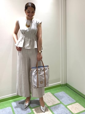 「TITE IN THE STORE（ティテ　インザ　ストア）のアイテム」を使った、chikochanさん（レディース・167cm）の夏コーディネート